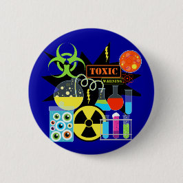 Mad Scientist Ronde Button 5,7 Cm