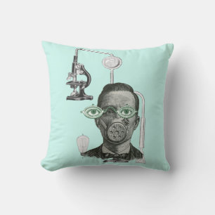 Mad Scientist SCIENCE MAJOR SCIENCE 1930'S ADS Kussen