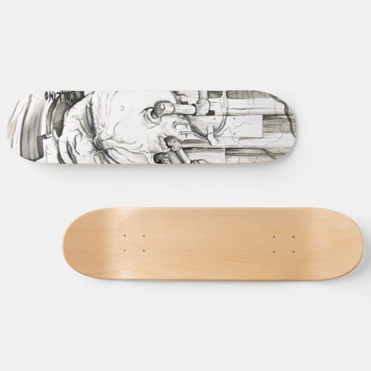 Mad Scientist Skateboard (Horizontaal)