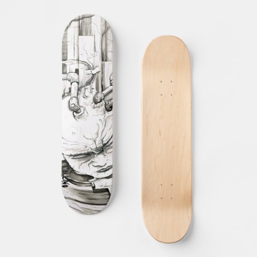 Mad Scientist Skateboard (Voorkant)