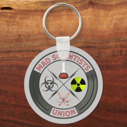 Mad Scientist Sleutelhanger (Voorkant)