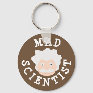 Mad Scientist Sleutelhanger