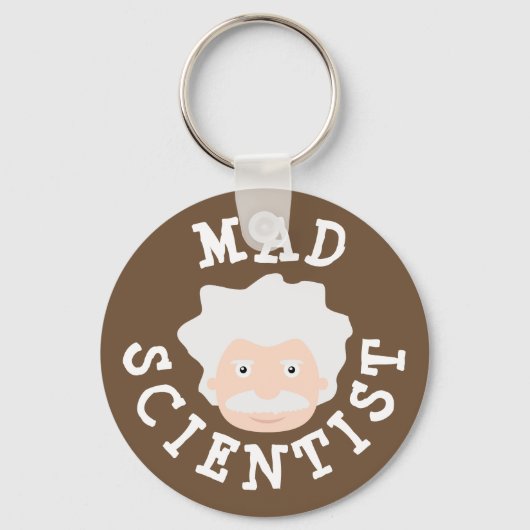 Mad Scientist Sleutelhanger (Voorkant)