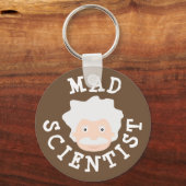 Mad Scientist Sleutelhanger (Voorkant)