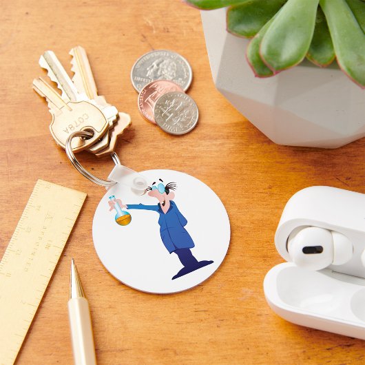 Mad Scientist Sleutelhanger