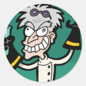 Mad Scientist Sticker (Voorkant)