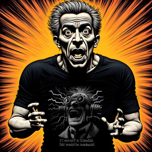Mad Scientist T-shirt