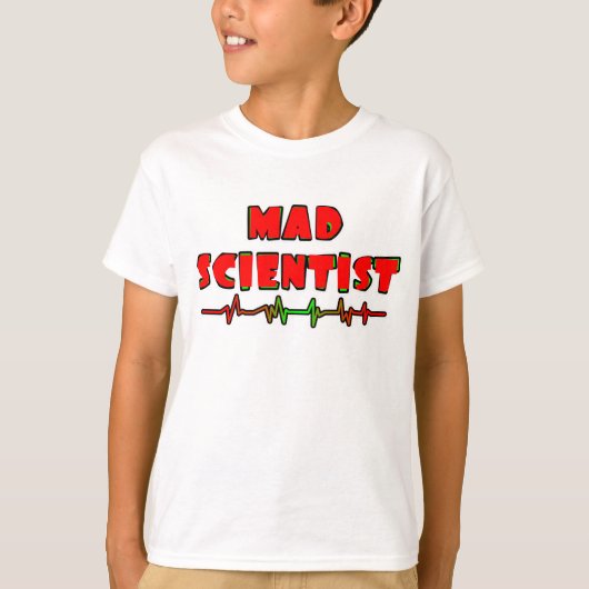 Mad Scientist T-shirt (Voorkant)