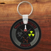 Mad Scientist Union Logo Sleutelhanger (Voorkant)
