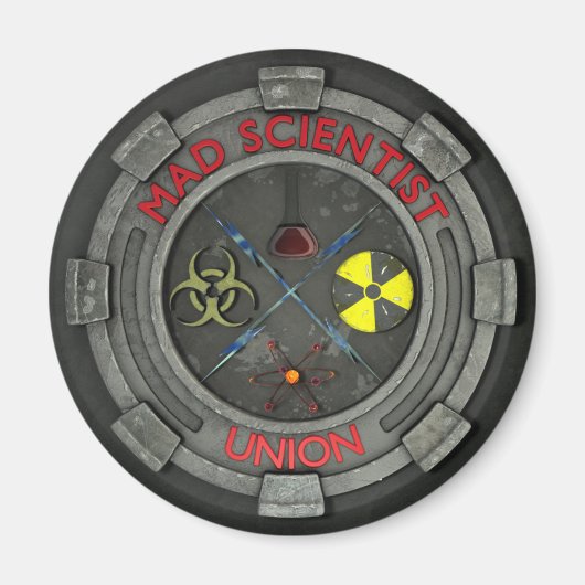 Mad Scientist Union Magnet (Voorkant)