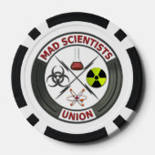 Mad Scientist Union Pokerchips (Achterkant)