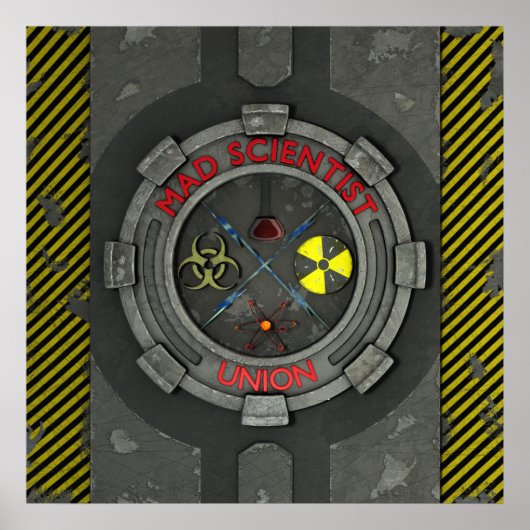 Mad Scientist Union Poster (Voorkant)