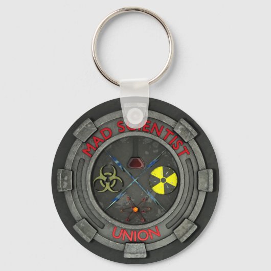 Mad Scientist Union Sleutelhanger (Voorkant)