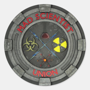 Mad Scientist Union Sticker
