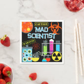 Mad Scientist Verjaardag Papier Servetten (Insitu)