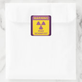 Mad Scientist Warning Sticker (Tas)