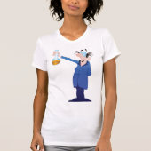 Mad Scientist Womens T-Shirt (Voorkant)
