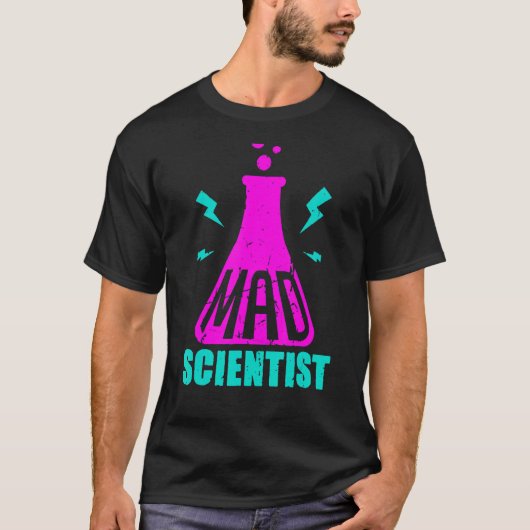 Mad ScientistScience voor kinderjongens Meisjes Fu T-shirt (Voorkant)