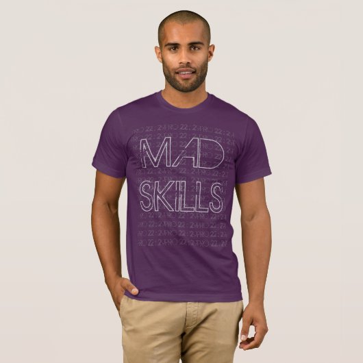 Mad Skills Mannen T-shirt (Voorkant volledig)