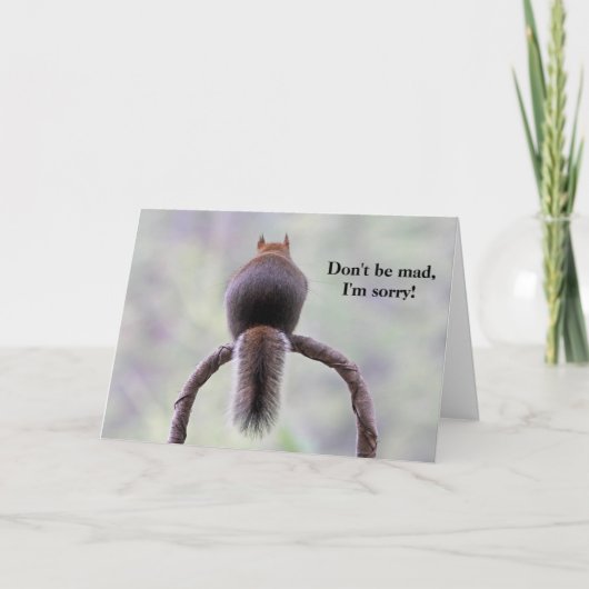 Mad Squirrel Kaart (Voorkant)