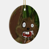 Mad Squirrel Keramisch Ornament (Rechts)