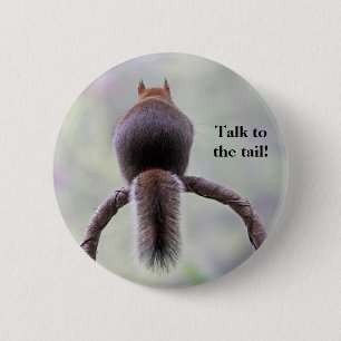 Mad Squirrel Ronde Button 5,7 Cm