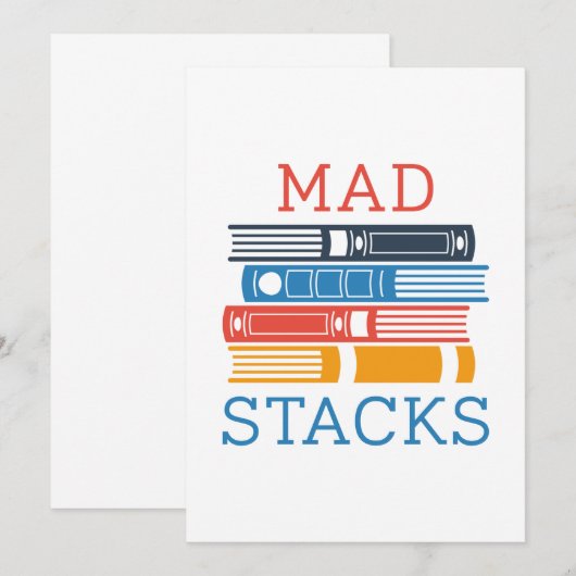 Mad Stacks Bedankkaart (Voorkant / Achterkant)