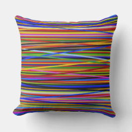 Mad Stripes 2 - Outdoor Accent Pillow Buitenkussen