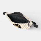 Mad Tabby Cat Portrait Schilderen Schattigee Origi Heuptasje (Open)