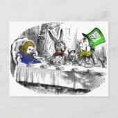 Mad Tea Party Briefkaart (Voorkant)