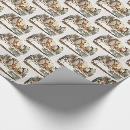 Mad Tea Party Cadeaupapier (Hoek)