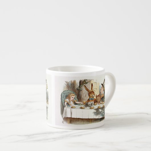 Mad Tea Party Espresso Kop (Voorkant rechts)