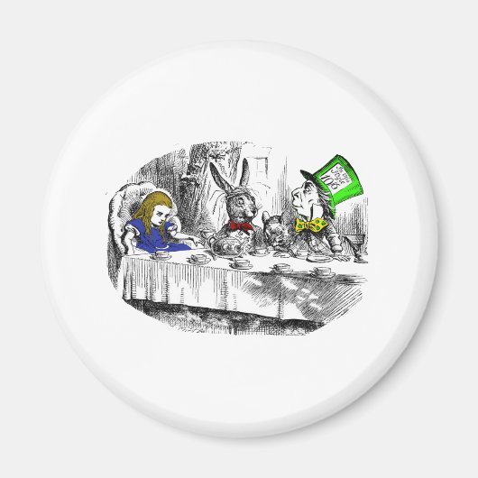 Mad Tea Party Magneet (Voorkant)