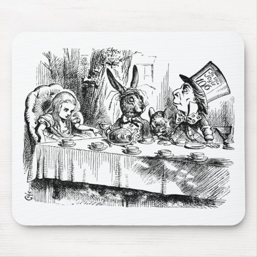 Mad Tea Party Muismat (Voorkant)