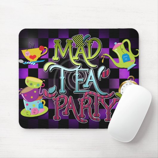 MAD TEA PARTY Whimsical Decor Computer Muismat (Met muis)
