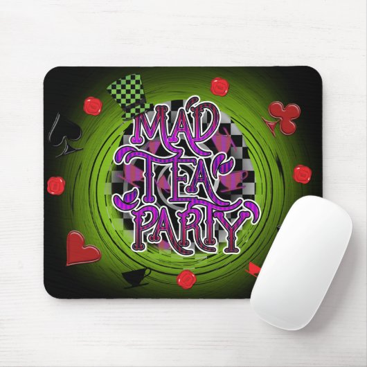 MAD TEA PARTY Whimsical Decor Computer Muismat (Met muis)