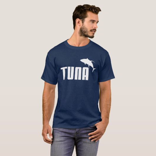 MAD THREDZ, TUNA LOGO T-SHIRT (Voorkant volledig)