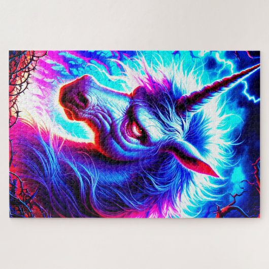 Mad Unicorn Legpuzzel (Horizontaal)