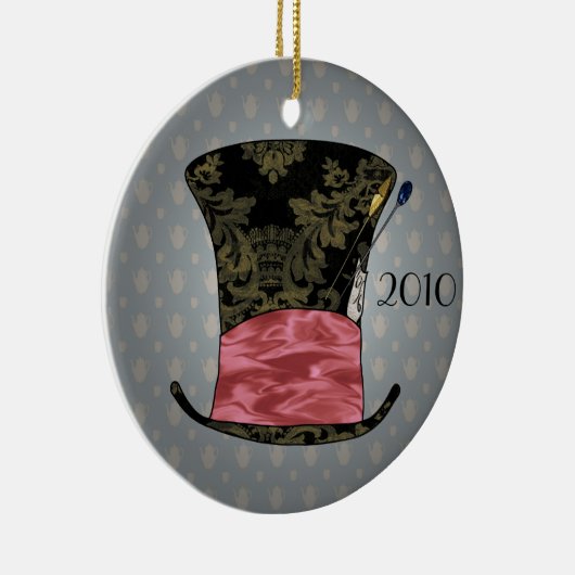 'Mad Victoriaans' Keramisch Ornament (Rechts)