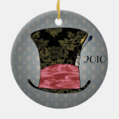 'Mad Victoriaans' Keramisch Ornament (Achterkant)