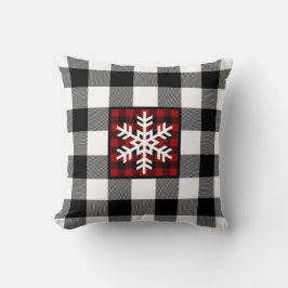 Mad voor gipsplaat met Snowflake Pillow Kussen