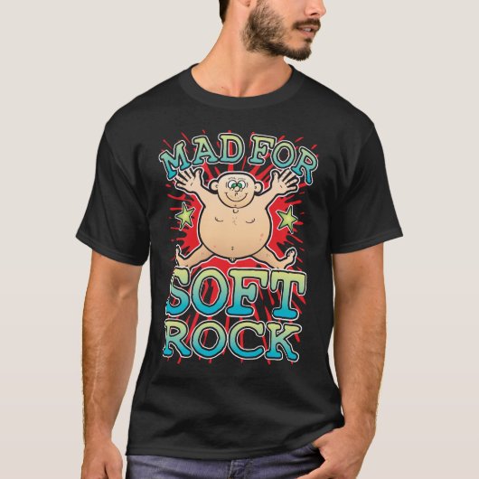 Mad voor Soft Rock T-shirt (Voorkant)