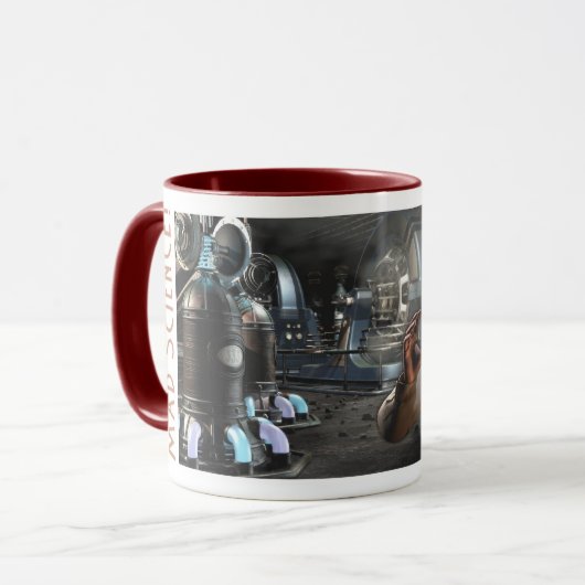 MAD WETENSCHAP! Mok (Voorkant links)