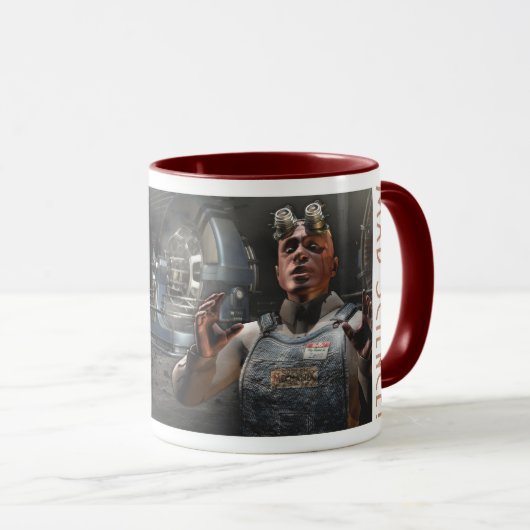 MAD WETENSCHAP! Mok (Voorkant rechts)