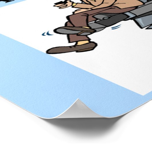 MAD wetenschapper Poster (Hoek)