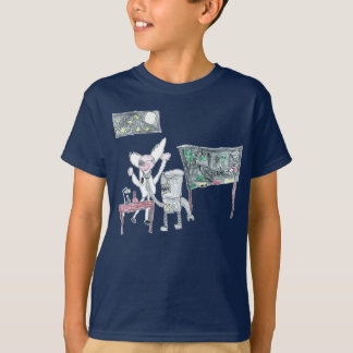 Mad wetenschapper t-shirt