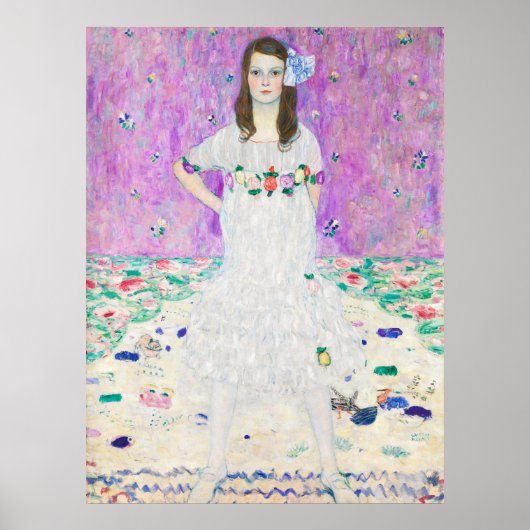 Mäda Gertrude Primavesi Klimt Poster (Voorkant)