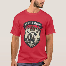 MADA KING | Malagassische Zebu Madagaskar T-Shirt