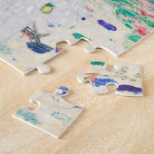 Mäda Primavesi (ca. 1912-1913) van Gustav Klimt Legpuzzel (Zijkant)