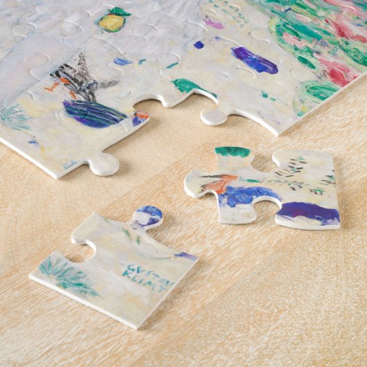 Mäda Primavesi (ca. 1912-1913) van Gustav Klimt Legpuzzel (Zijkant)